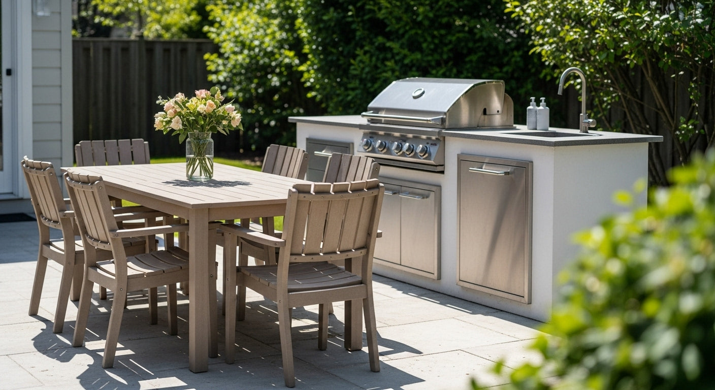 What Is HDPE Outdoor Furniture? Pros, Cons, and What to Look For