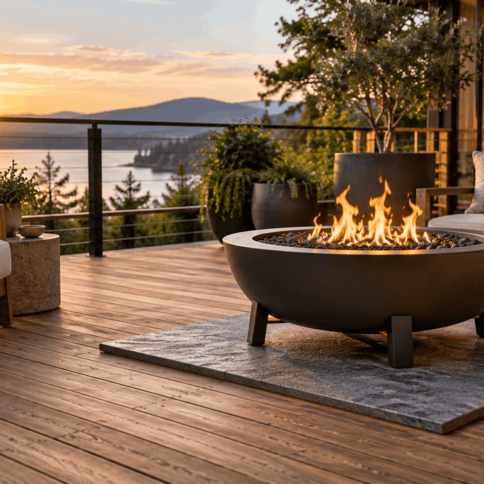 Can You Put a Fire Pit on a Wood Deck?