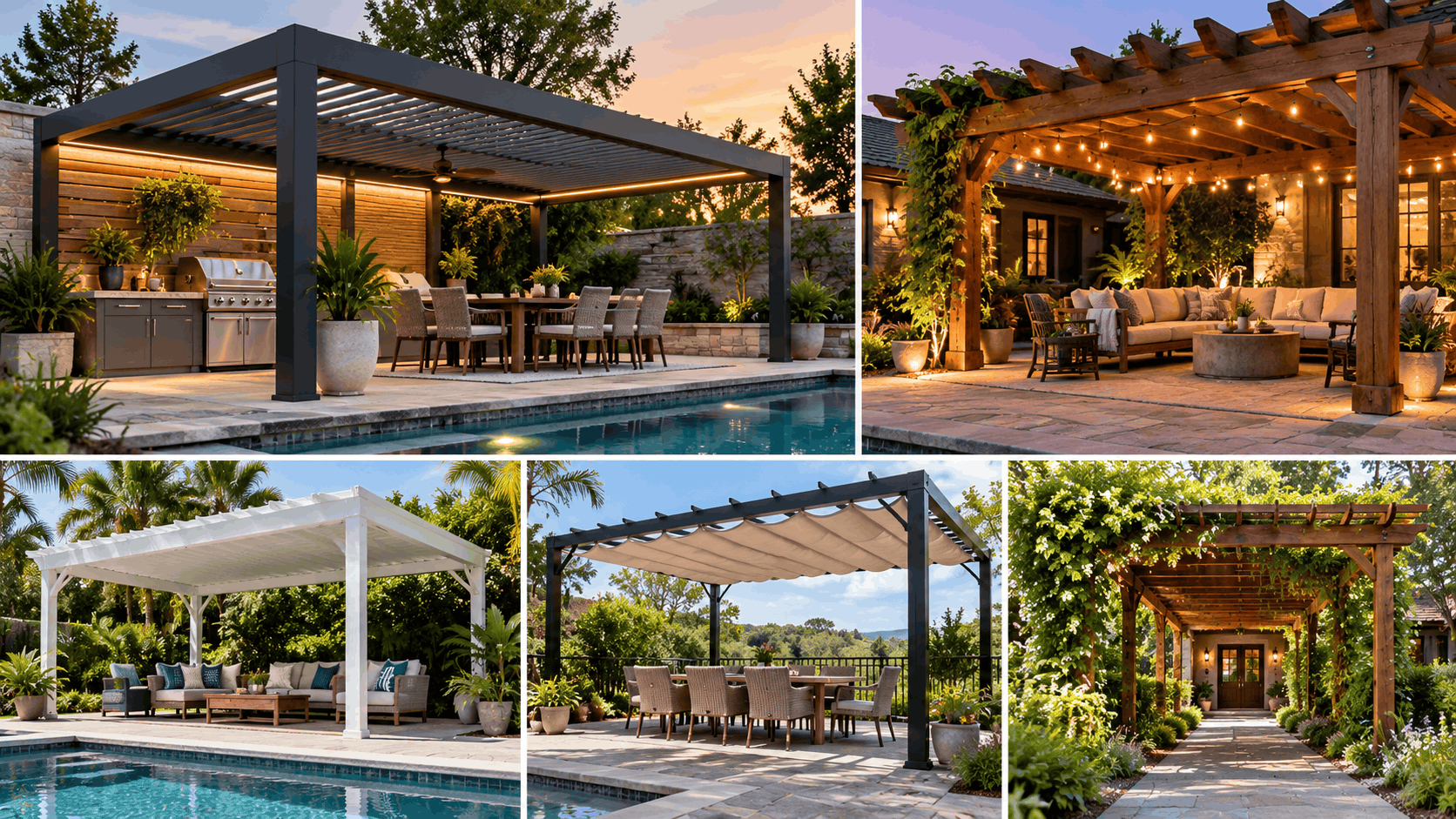 Pergola Ideas: Placement, Shade, Style and Upkeep