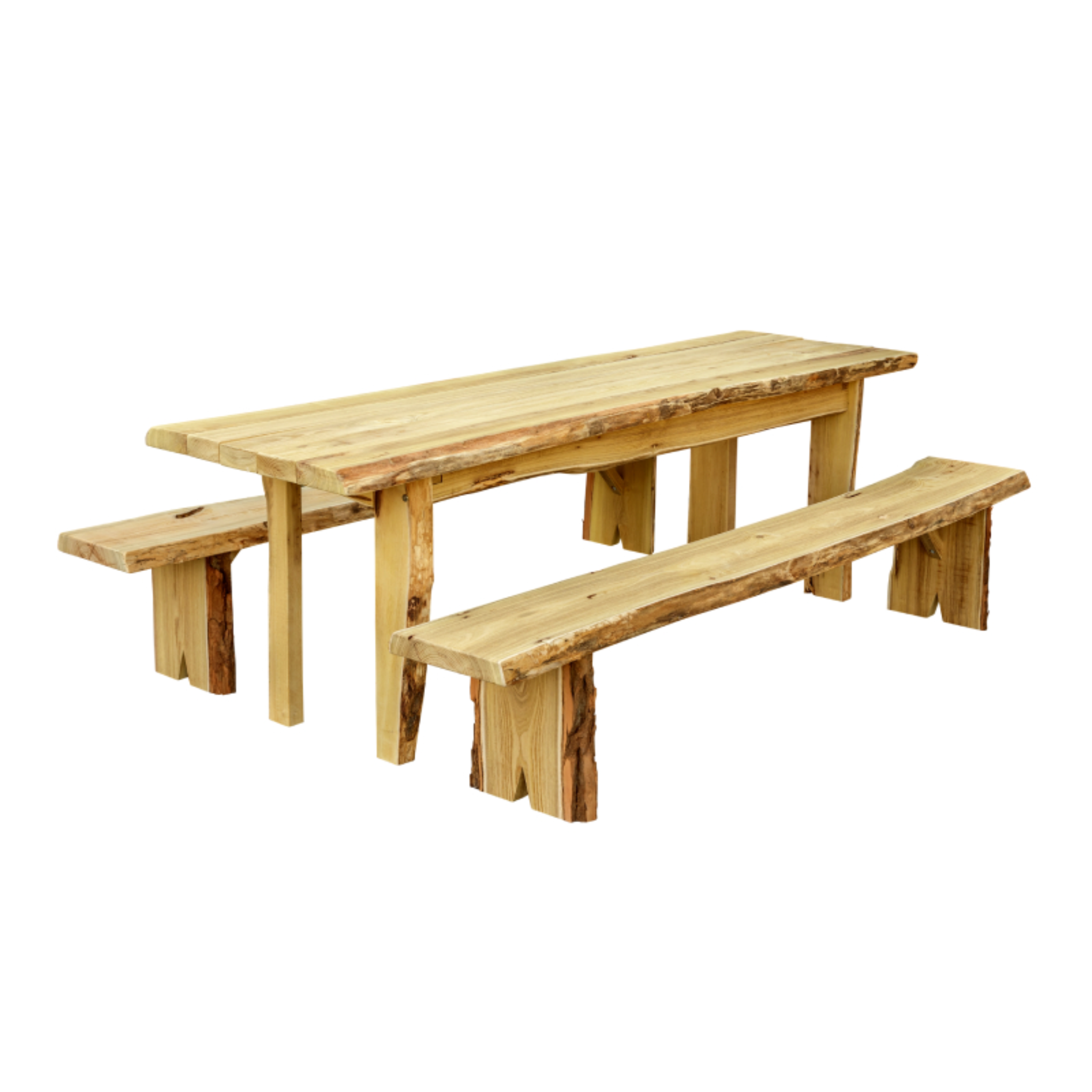 a-l-furniture-6-autumnwood-table-with-2-6-wildwood-benches