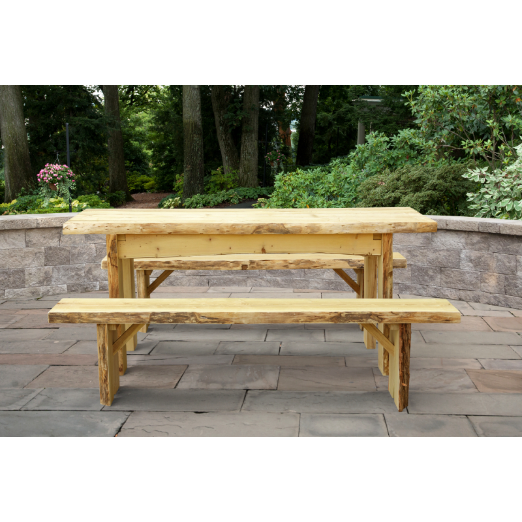 a-l-furniture-6-autumnwood-table-with-2-6-wildwood-benches