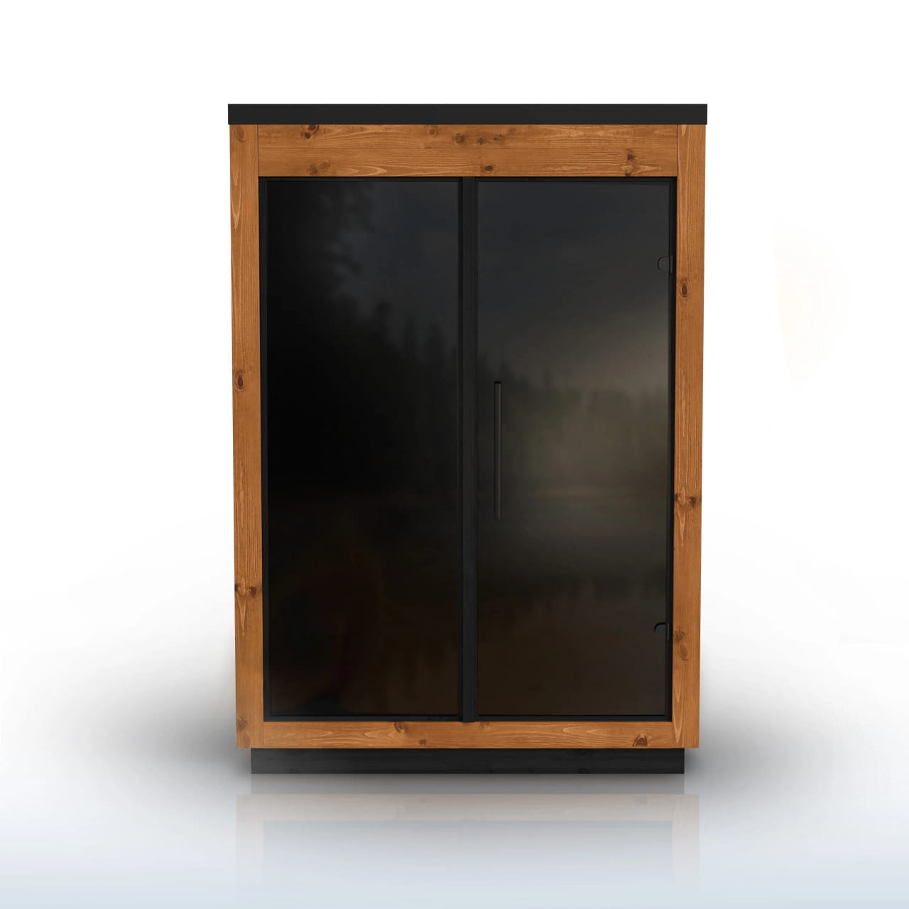 ALEKO Aris 2 Person Thermowood Outdoor Sauna – Estonian Made - For Couples