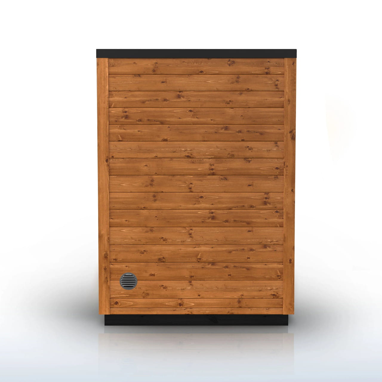 ALEKO Aris 2 Person Thermowood Outdoor Sauna – Estonian Made - For Couples