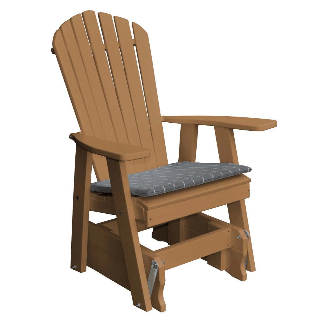 A&L Furniture Poly Adirondack Gliding Chair - Adirondack Glider Chair