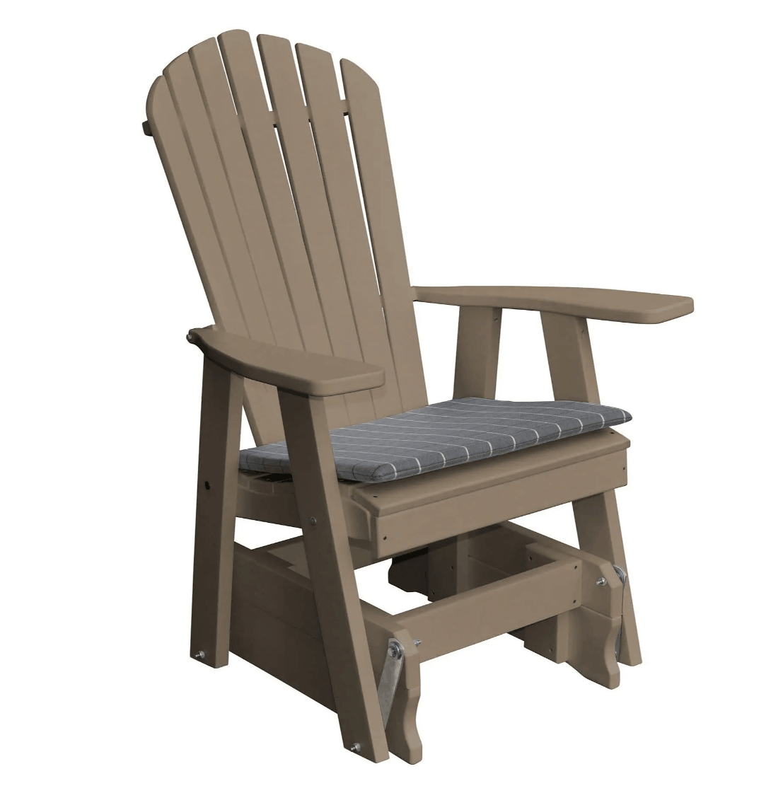 A&L Furniture Poly Adirondack Gliding Chair - Adirondack Glider Chair