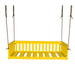A&L Furniture 75" Deep Seating Mission Swing with Rope Yellow