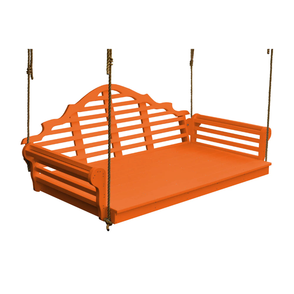 A&L Furniture Poly Marlboro Swingbed Orange