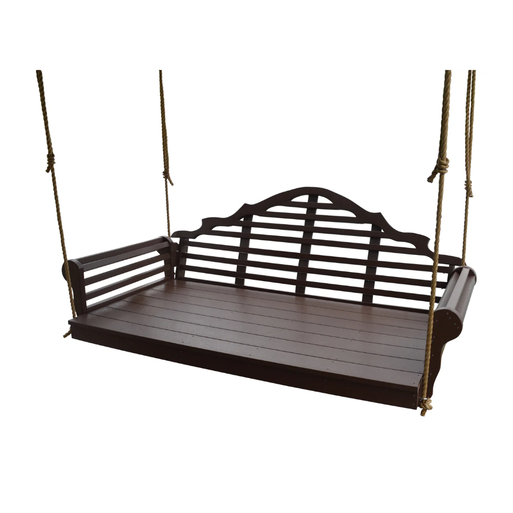 A&L Furniture Poly Marlboro Swingbed Tudor Brown