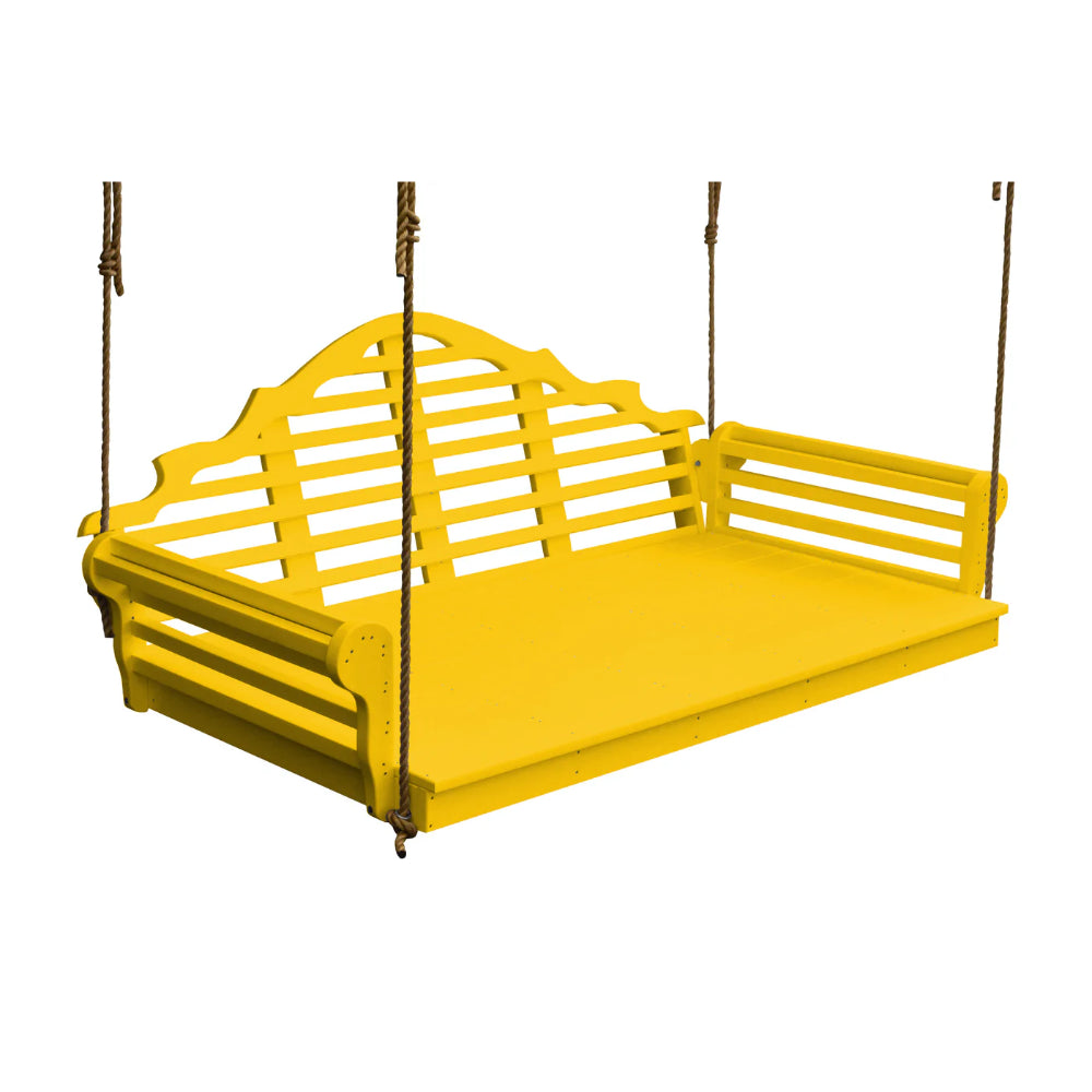 A&L Furniture Poly Marlboro Swingbed Yellow