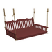 A&L Furniture Poly Royal English Swingbed CherryWood