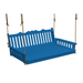 A&L Furniture Poly Royal English Swingbed Pacific Blue