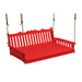 A&L Furniture Poly Royal English Swingbed Red