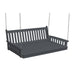 A&L Furniture Poly Traditional Swingbed_DarkGray
