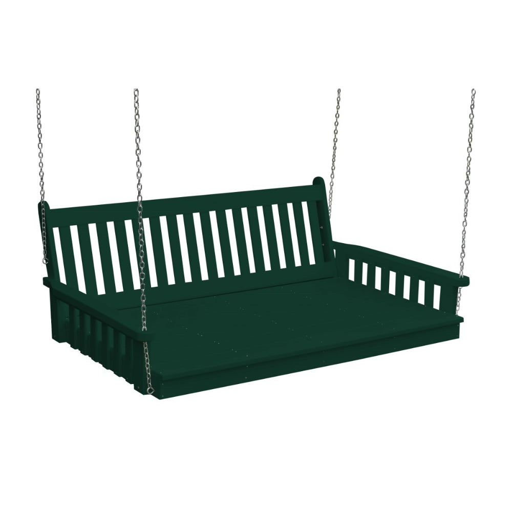 A&L Furniture Poly Traditional Swingbed_Green