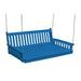 A&L Furniture Poly Traditional Swingbed_Pacific_Blue