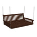 A&L Furniture Poly Traditional Swingbed_Tudorbrown