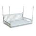A&L Furniture Poly Traditional Swingbed_White