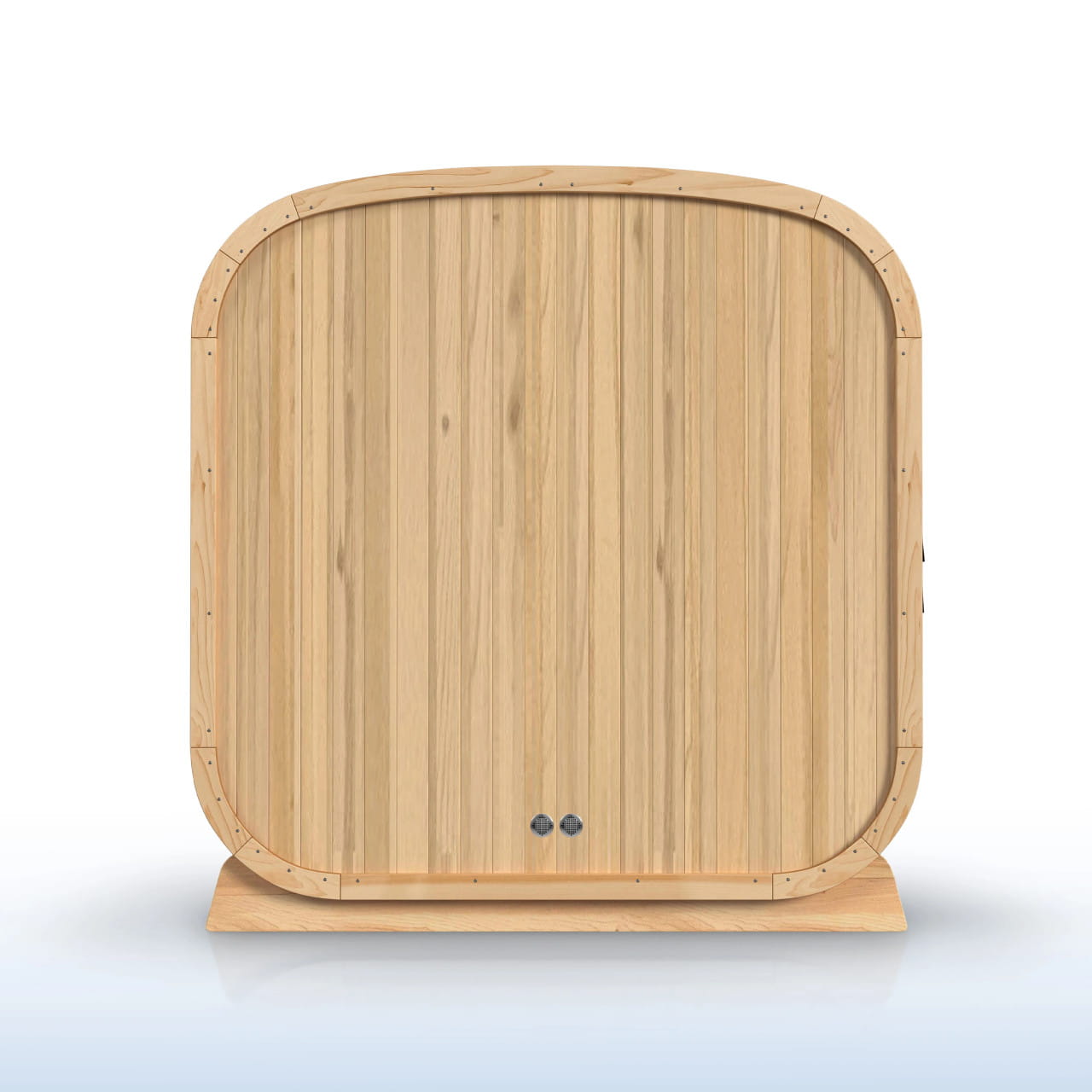 Arnica Cedar Square Sauna with Adjustable Benches & Windows –  Harvia Heater Included