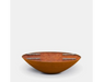 Arteflame 40" Solid Corten Steel Fire Pit Cover outdoor protection lid with stainless steel handles, weathered rust finish