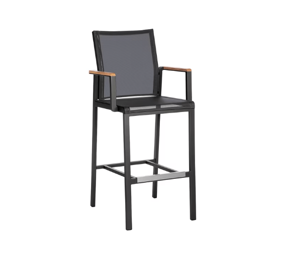 Barlow Tyrie Aura 7-Piece Rectangular Bar-Height Outdoor Dining Set