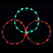 Brite Ideas LED 3 R/G Circle Peak Topper Holiday Lighting - Red/Green