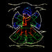 Brite Ideas LED Animated Child Doing Snow Angel