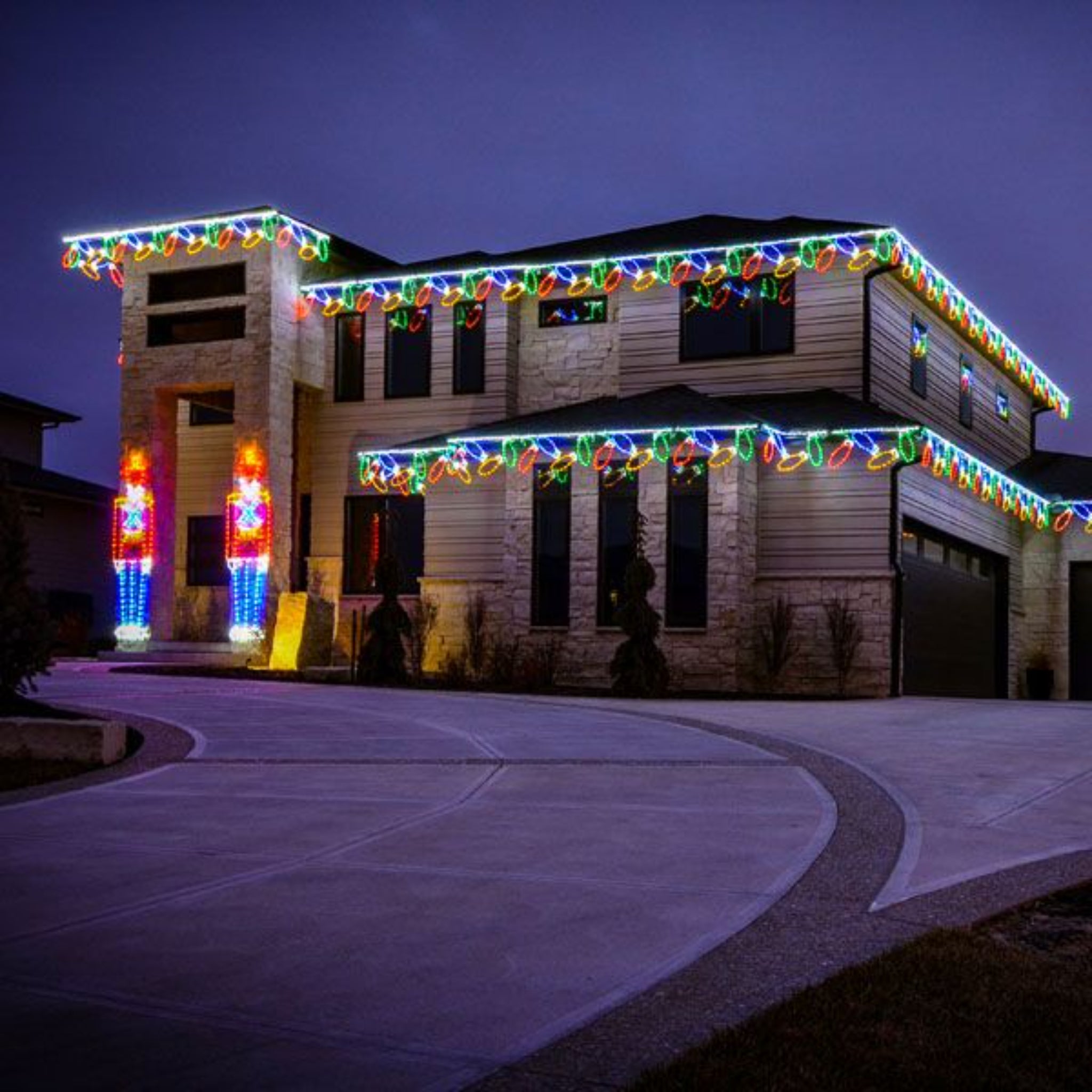 Brite Ideas LED Bulb Linkable Holiday Lighting - RGB