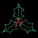 Brite Ideas LED Holly with Berries Holiday Lighting - Red/Green