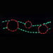 Brite Ideas LED Ornament Ribbon Holiday Lighting - Red/Green
