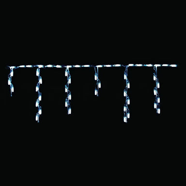 Brite Ideas linkable LED icicle roofline lights