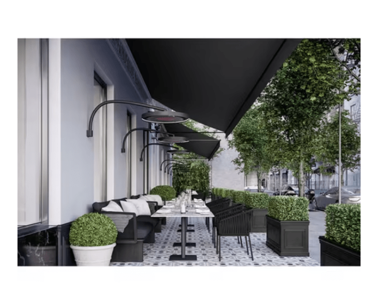 Bromic Heating Eclipse Smart-Heat 28" Electric Patio Heater with Light – 2900W