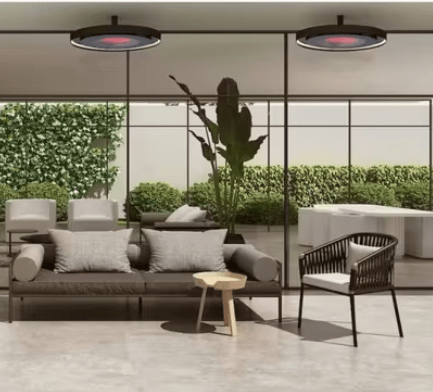 Bromic Heating Eclipse Smart-Heat 28" Electric Patio Heater with Light – 2900W