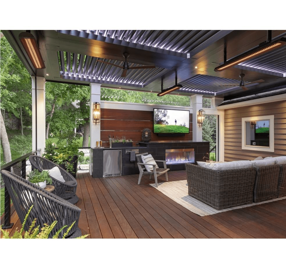 Bromic Tungsten 6000W Patio Electric Heater (Double Element)