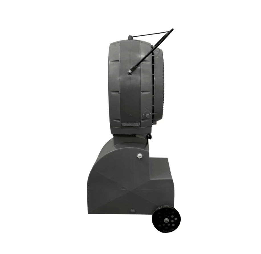 EcoJet 18-Gallon Outdoor Misting Fan – Cyclone Standing Fan for Patios & Pool Areas