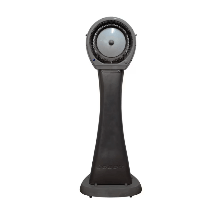 EcoJet 26-Gallon Outdoor Misting Fan – Cyclone Standing Fan for Patios