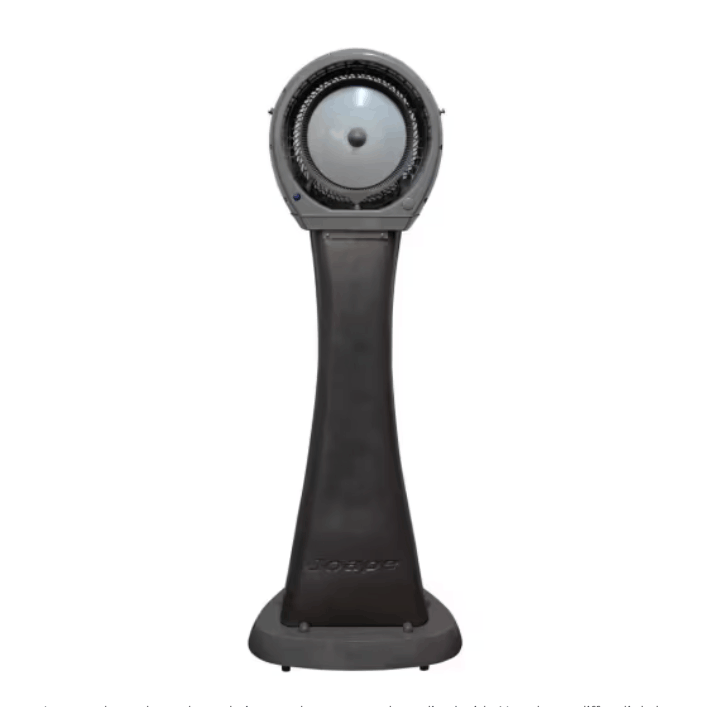 EcoJet 26-Gallon Outdoor Misting Fan – Cyclone Standing Fan for Patios