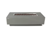 Elementi Granville 60 inch rectangular concrete gas fire pit table front view