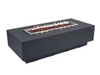 Elementi Granville 60 inch fire pit table dark gray finish
