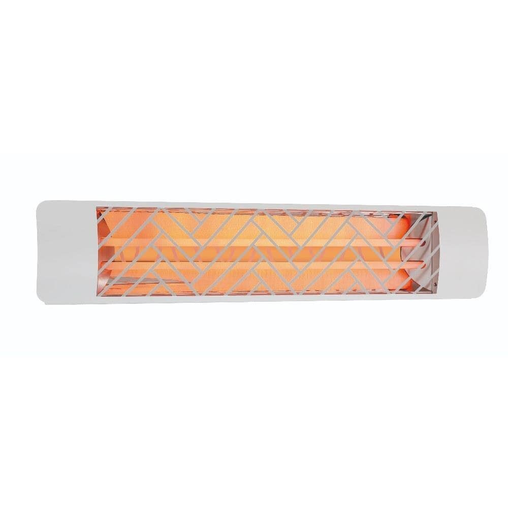 Eurofase 4000W Dual Element Electric Infrared Patio Heater - Outdoor Wall or Ceiling Mounted Heater