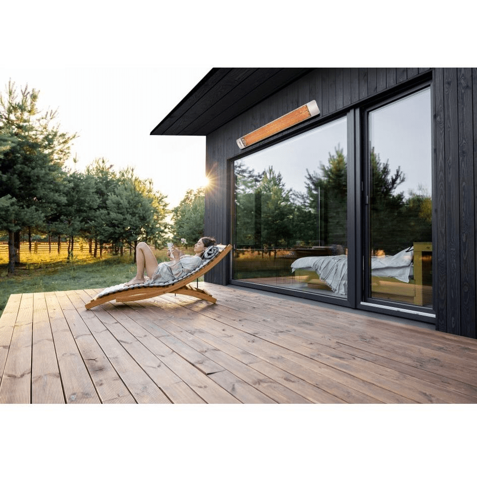 Eurofase Heating 6000W Infrared Patio Heater - Dual Element Outdoor Electric Heater