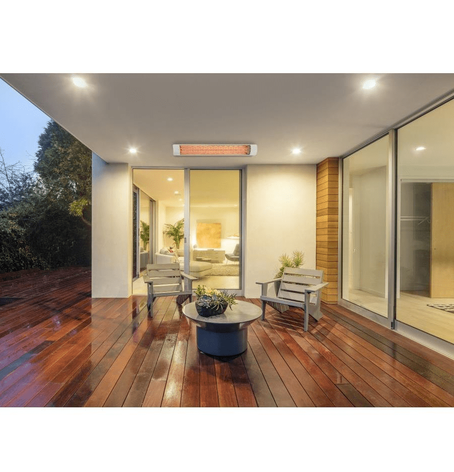 Eurofase Heating 6000W Infrared Patio Heater - Dual Element Outdoor Electric Heater