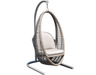 kubu mushroom heri hanging chair in white backgroound