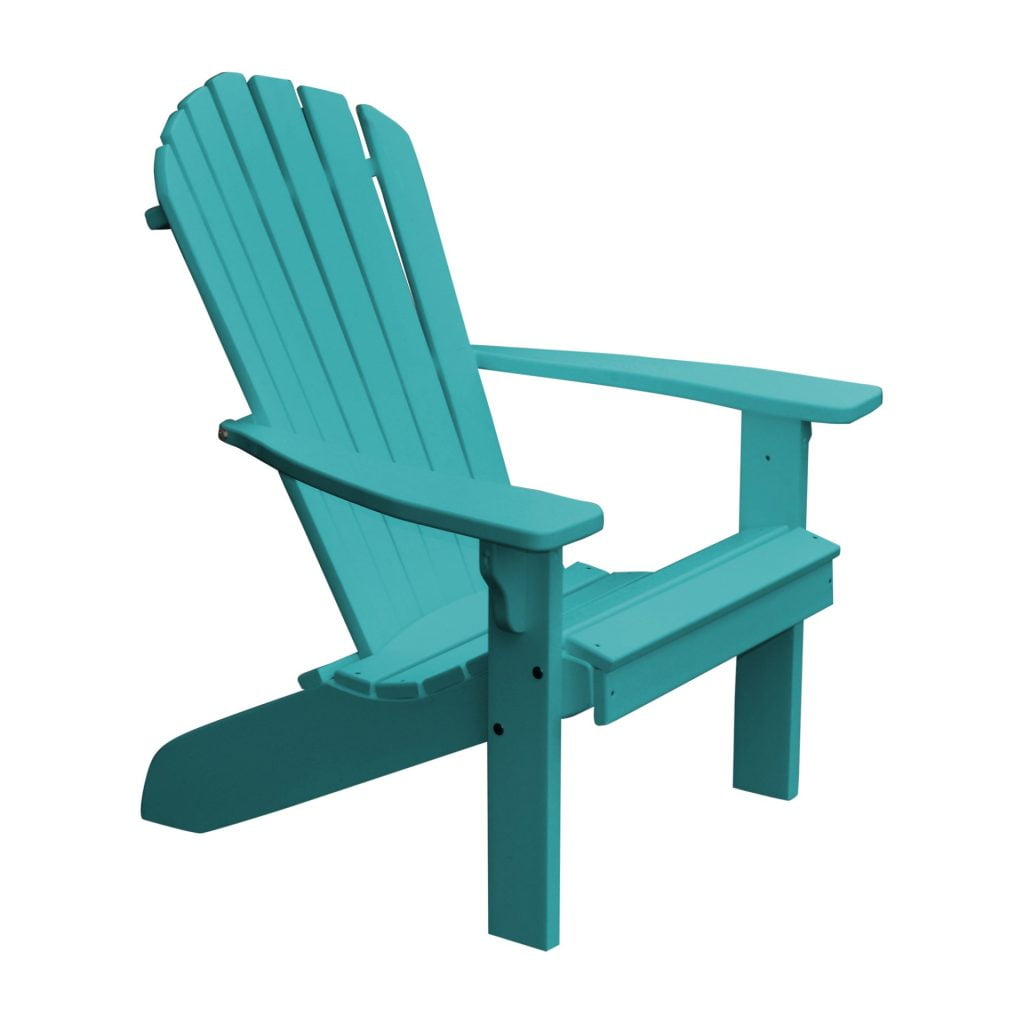 A&L Furniture Outdoor Adirondack Chair - Poly Fanback HDPE Chair