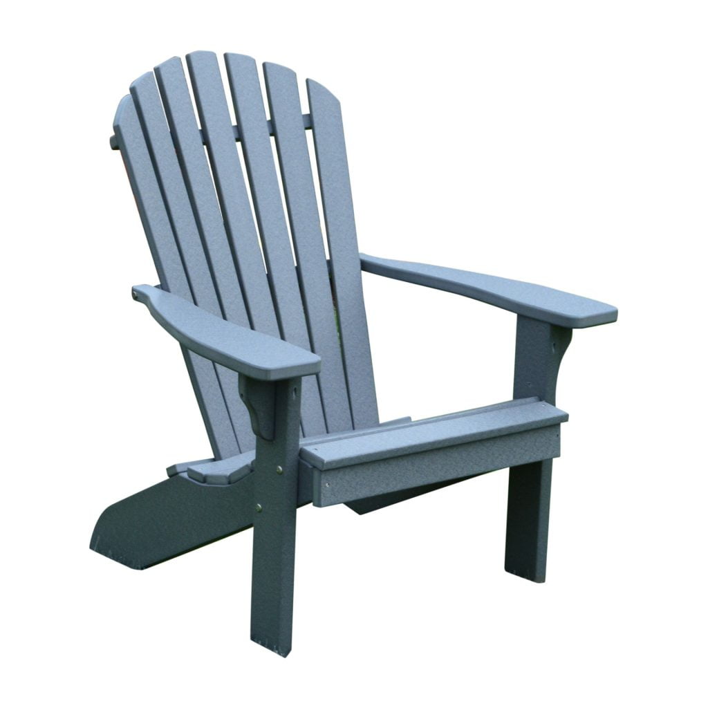 A&L Furniture Outdoor Adirondack Chair - Poly Fanback HDPE Chair