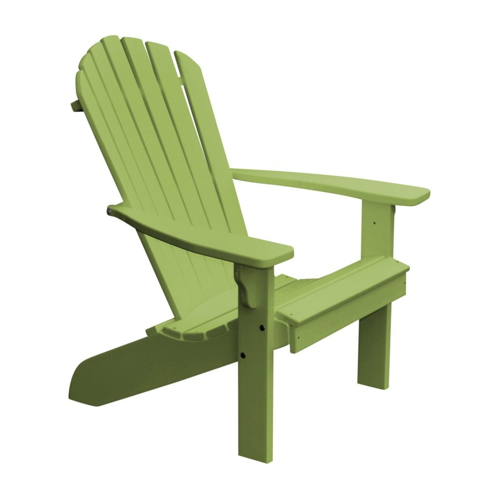 A&L Furniture Outdoor Adirondack Chair - Poly Fanback HDPE Chair