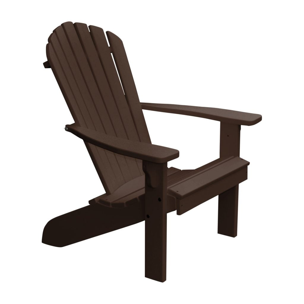 A&L Furniture Outdoor Adirondack Chair - Poly Fanback HDPE Chair