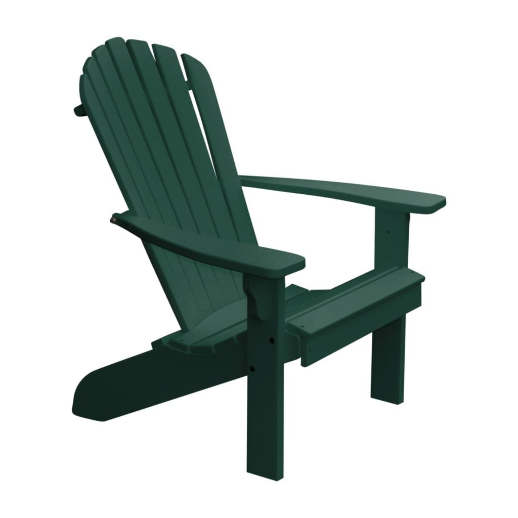 A&L Furniture Outdoor Adirondack Chair - Poly Fanback HDPE Chair