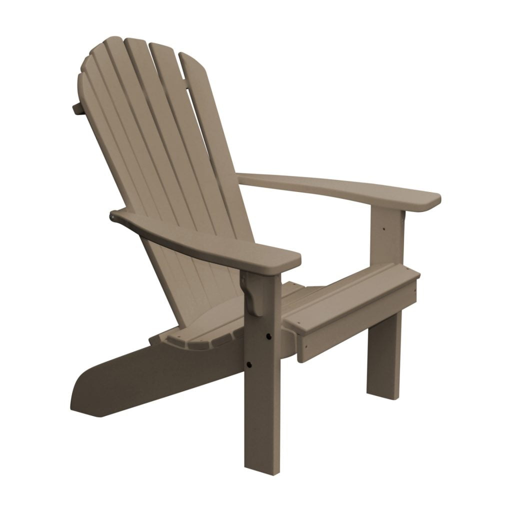 A&L Furniture Outdoor Adirondack Chair - Poly Fanback HDPE Chair