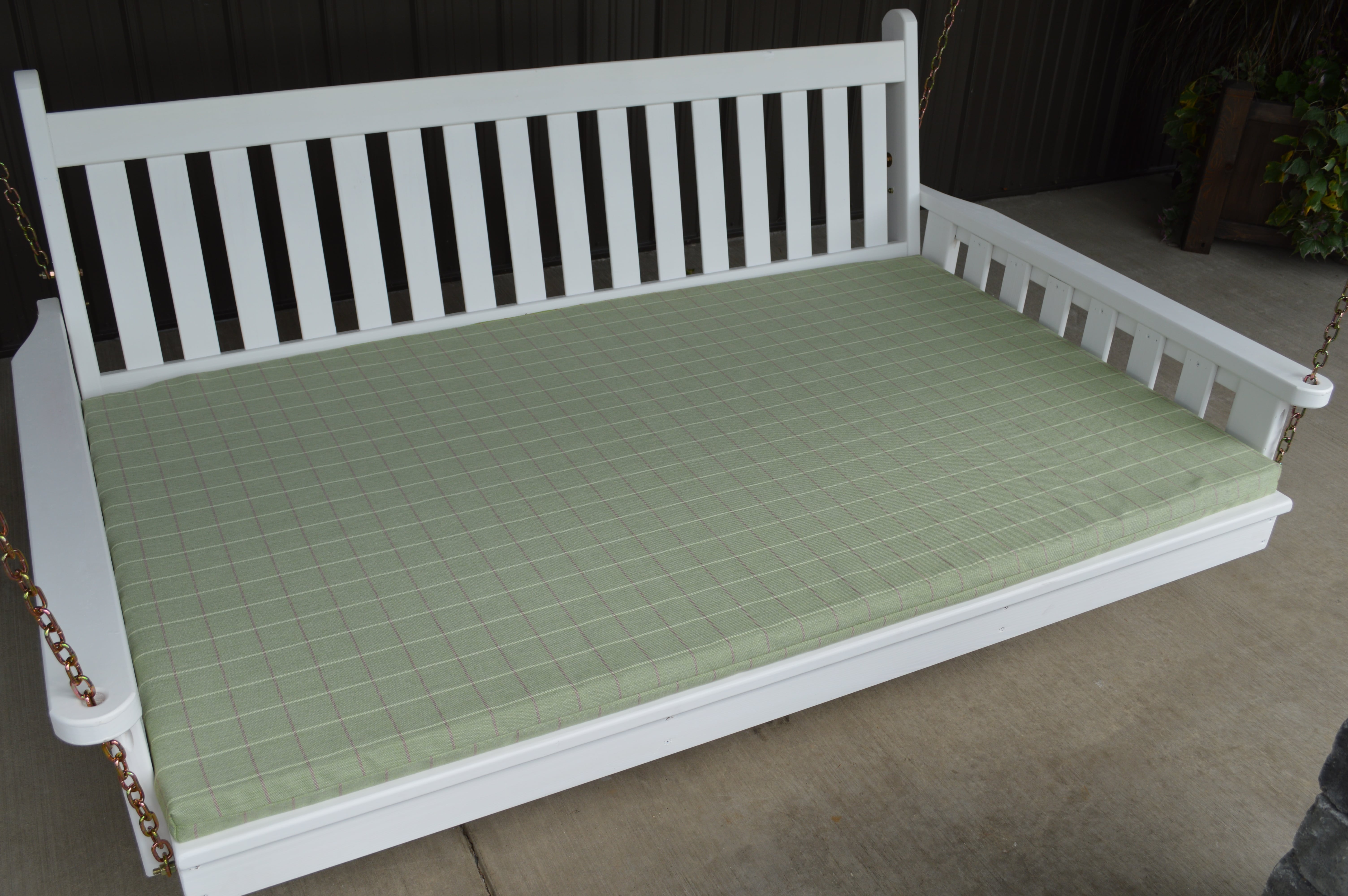 A&L Furniture 6 ft Outdoor Swing Bed Cushion