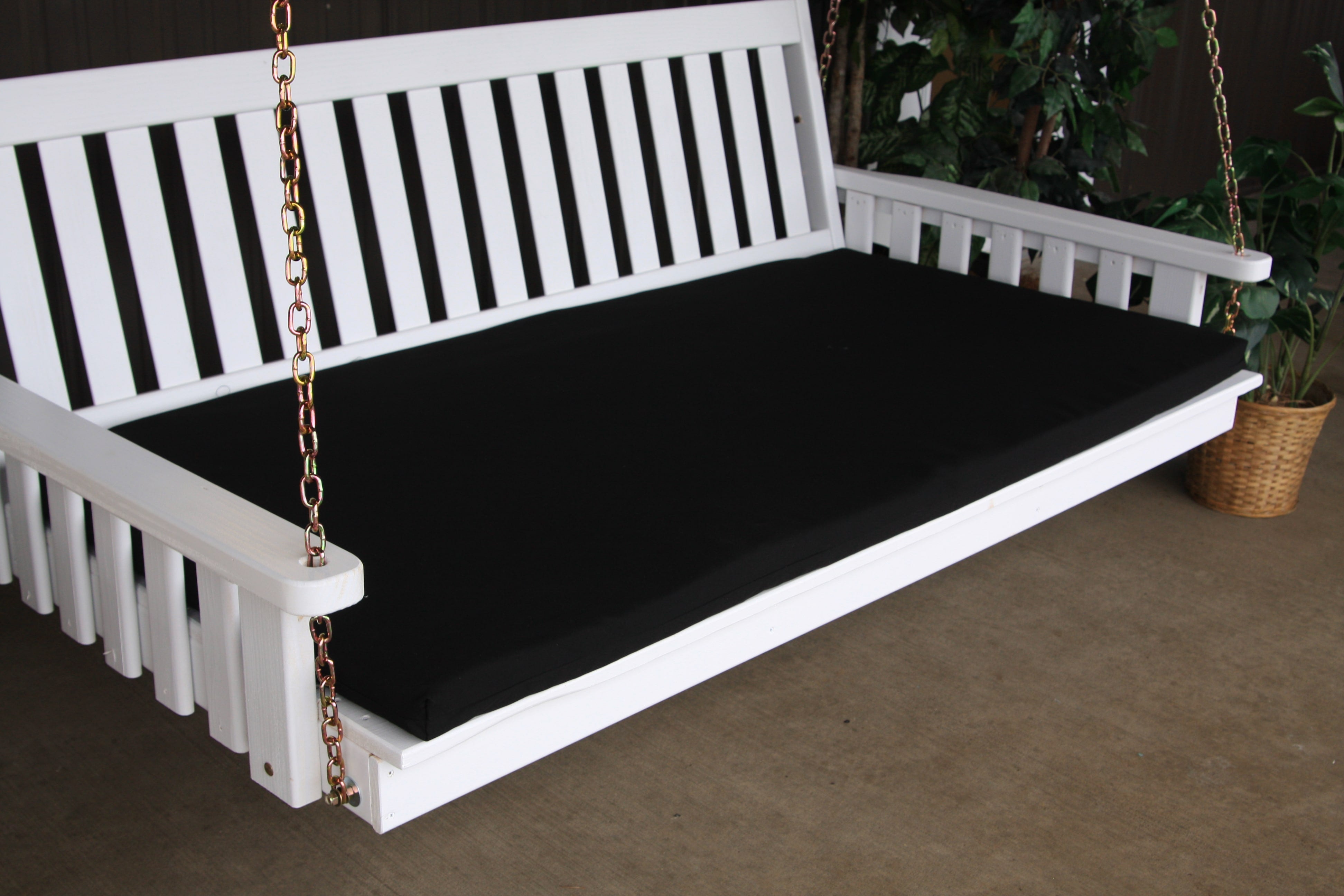 A&L Furniture 6 ft Outdoor Swing Bed Cushion